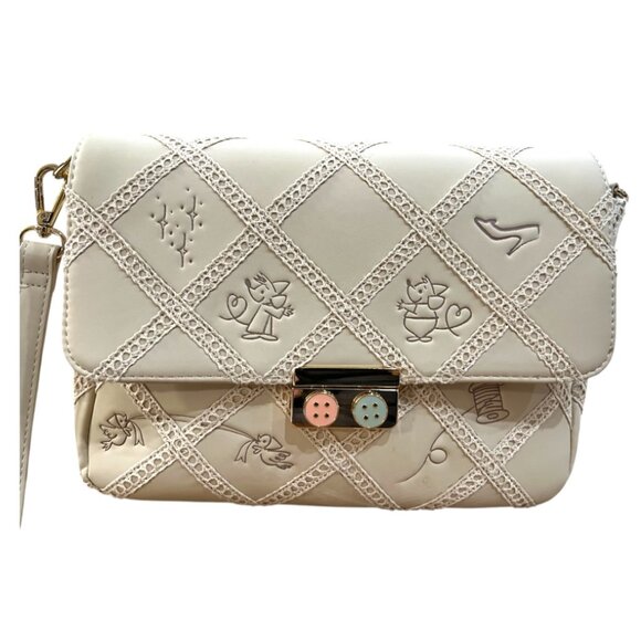Our Universe Disney Cinderella Jack Gus Doodle Crossbody Bag